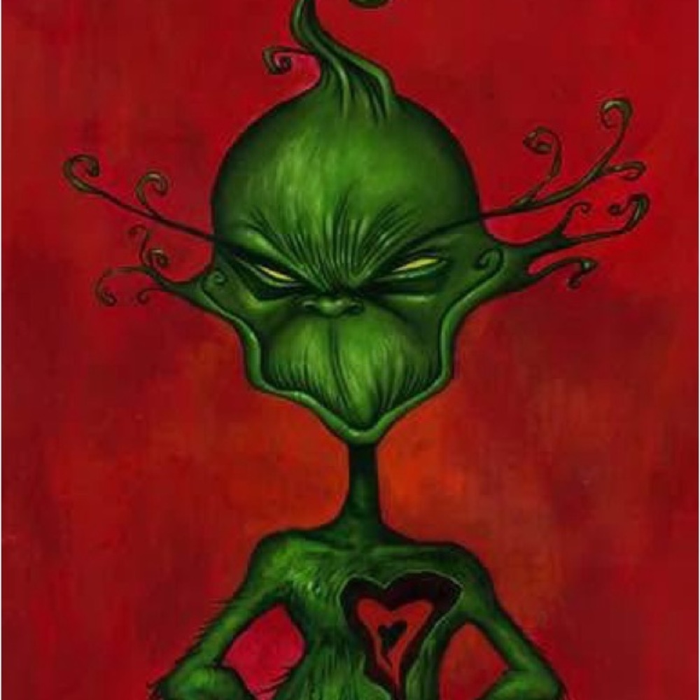 Anti Xmas (the grinch) by Kevin Eslinger